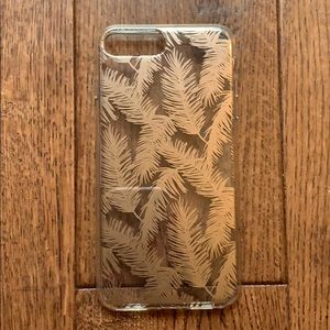 iPhone 7/8 Plus Case Clear Floral